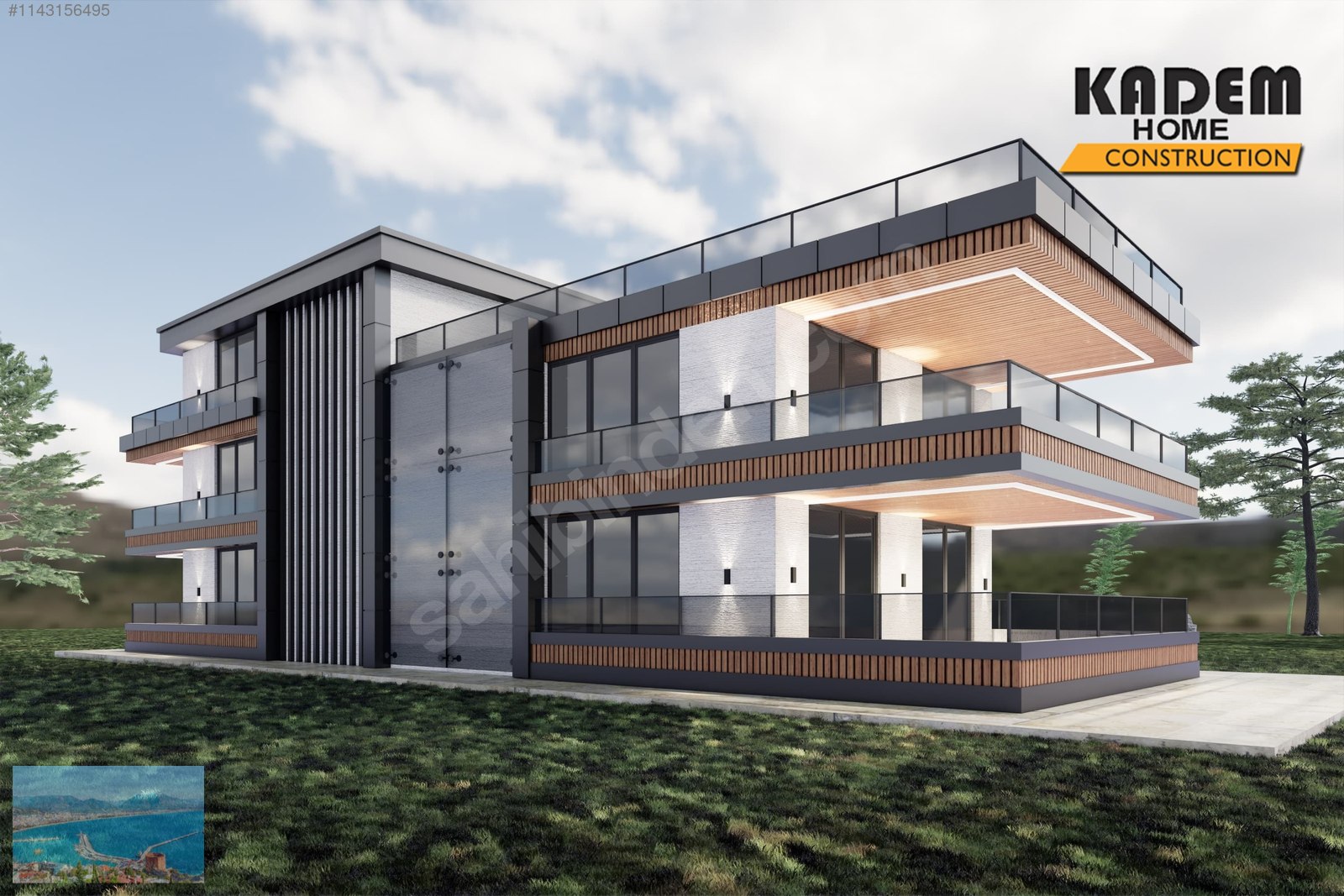 Alanya'da Denize Yakın Villa Projesi 